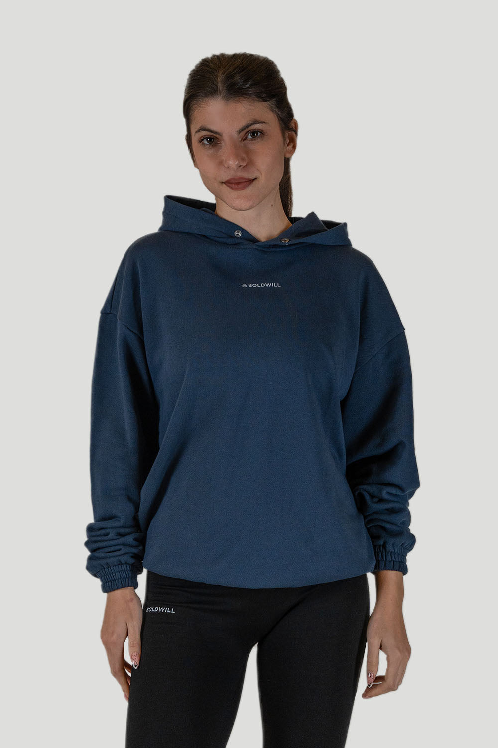 gesunder Activewear-Kapuzenpullover aus nachhaltigem Tencel-Lyocell und Bio-Baumwolle